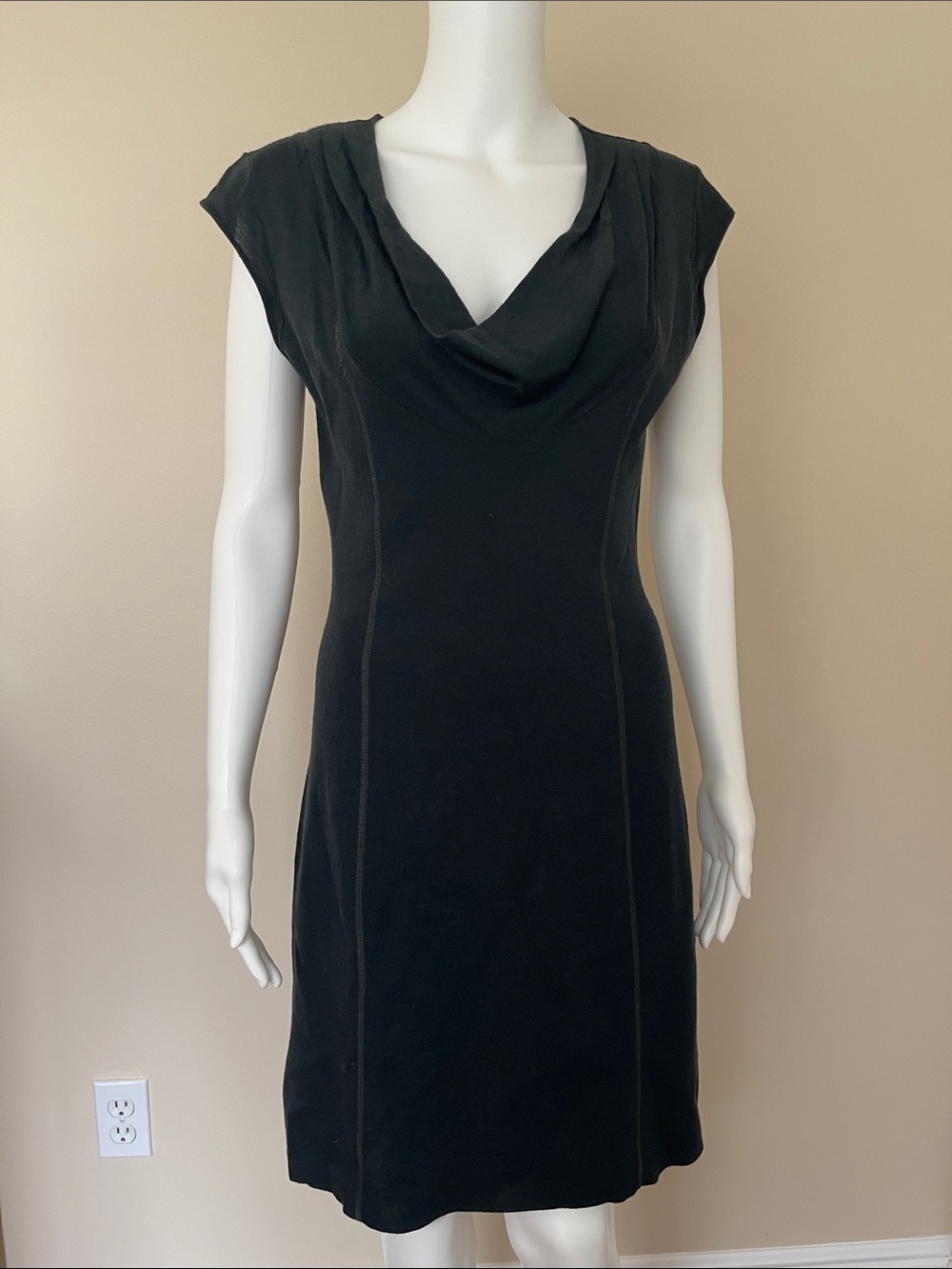 Dark green  Cowl Neck Women’s Dress